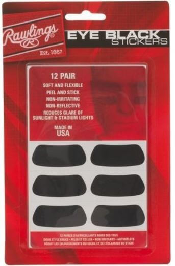 Noir Pour LES Yeux Autocollant-1