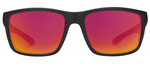 Mayor Matte Black/Polar RED Mirror-2