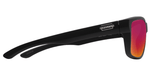 Mayor Matte Black/Polar RED Mirror-3