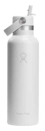 21 OZ Standard Flex Straw CAP-110-White-1