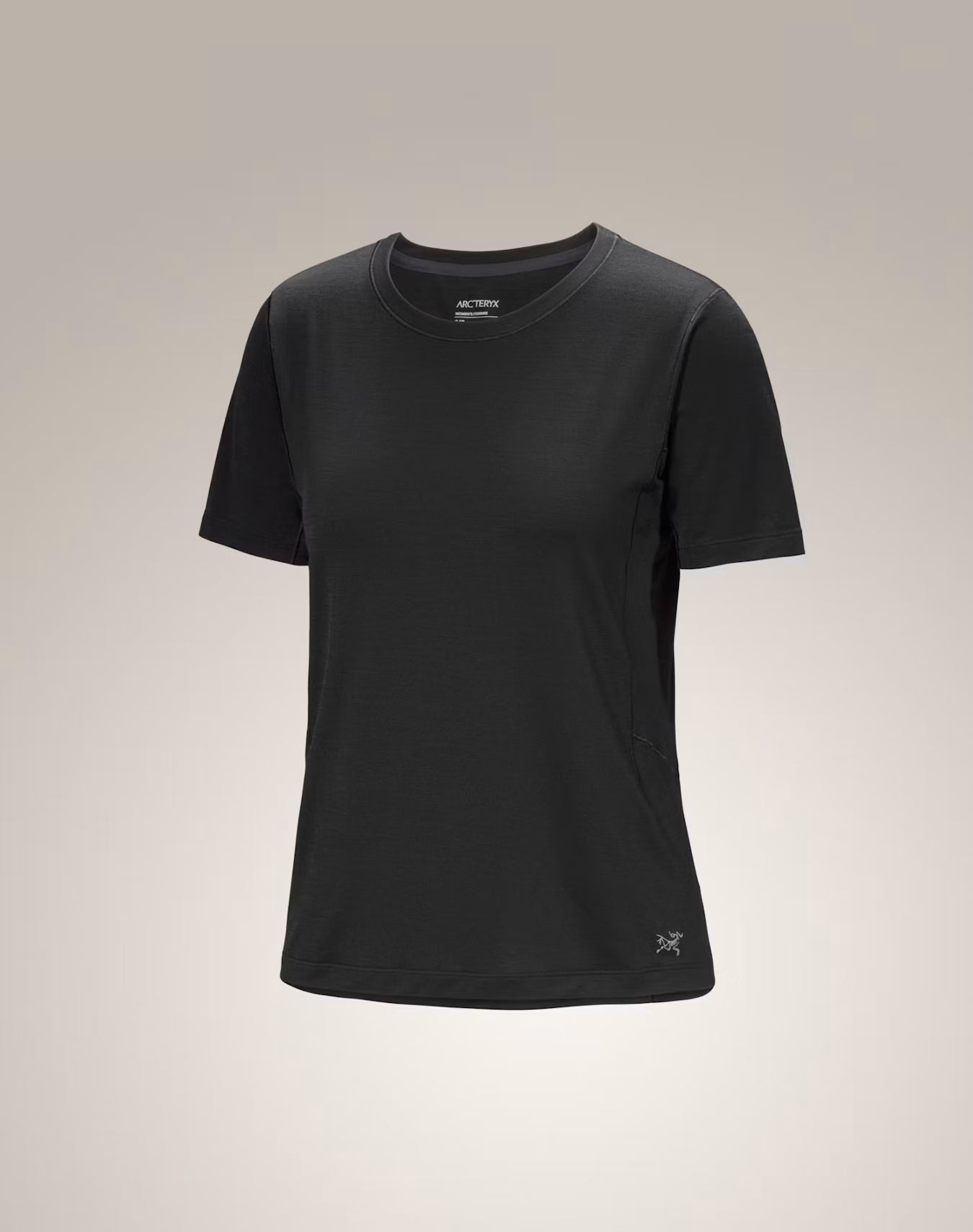 Lana Merino Wool Crew SS-Noir-1