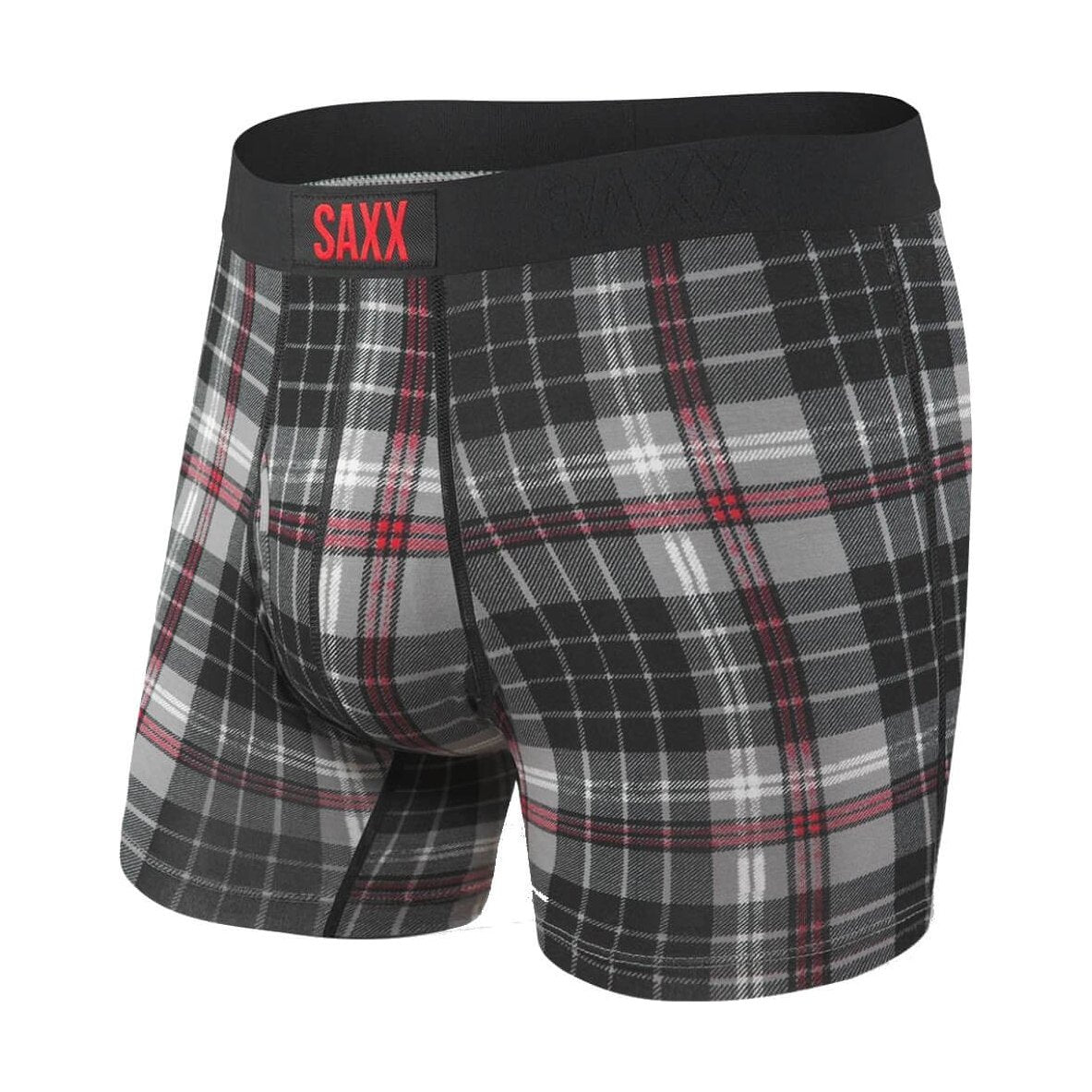 Ultra Super Soft Brief FLY-TRB-Grey Tartan-1
