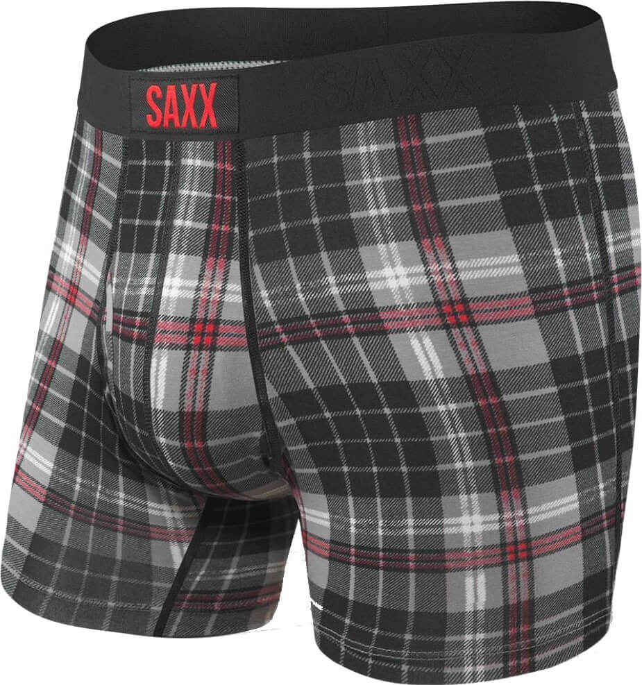 Ultra Super Soft Brief FLY-TRB-Grey Tartan-1