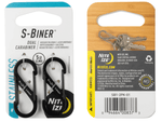 S-Biner Stainless Steel Dual Carabiner-01-Noir-1