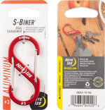 S-Biner Aluminum Dual Carabiner 3-10-Rouge-1