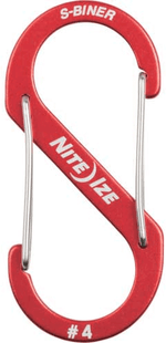 S-Biner Aluminum Dual Carabiner 4-10-Rouge-1