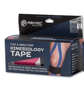Ruban Kinesiologie Rouleau Double-Noir/Rose-1