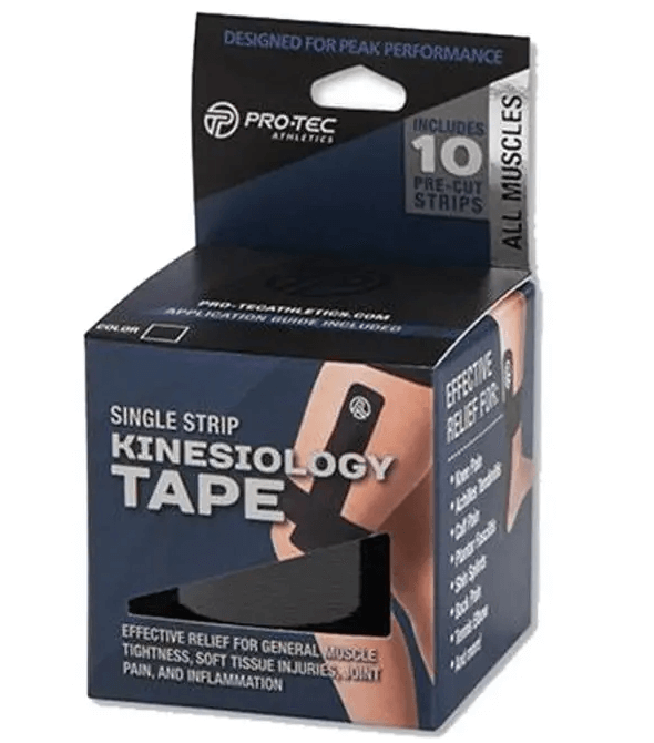 Ruban Kinesiologie Rouleau Simple-Noir-1