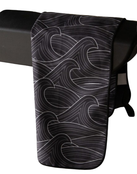 Serviette de Sport EN Microfibre-Sombre Océan-1