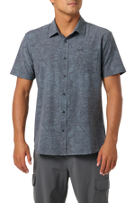UPF Slub Standard SS Woven Shirt-DSH-Dark Shadow-1