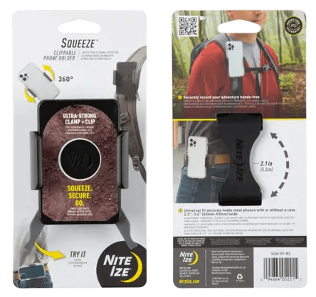 Squeeze Clippable Phone Holder-5