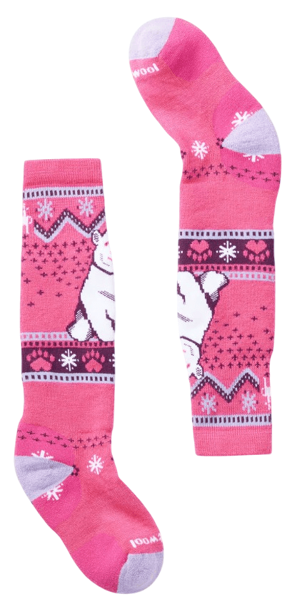 Wintersport Full Cushion Polar Bear-L89-Power Pink-1