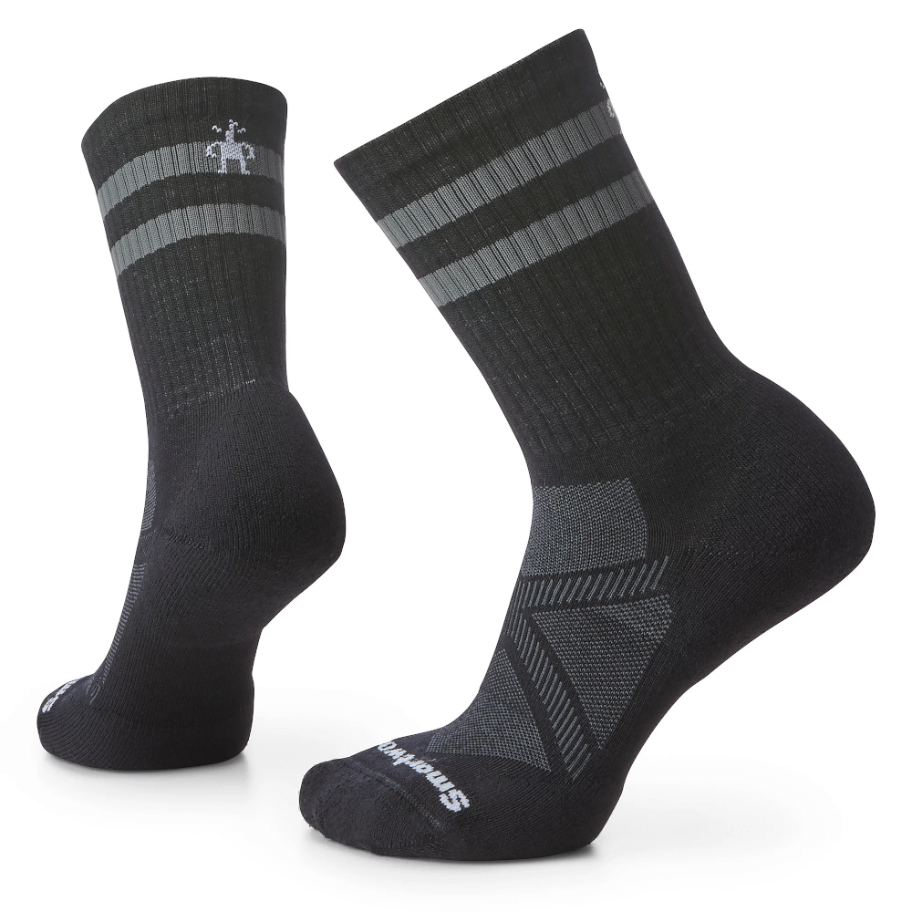 Athletic Stripe Crew-001-Noir-1