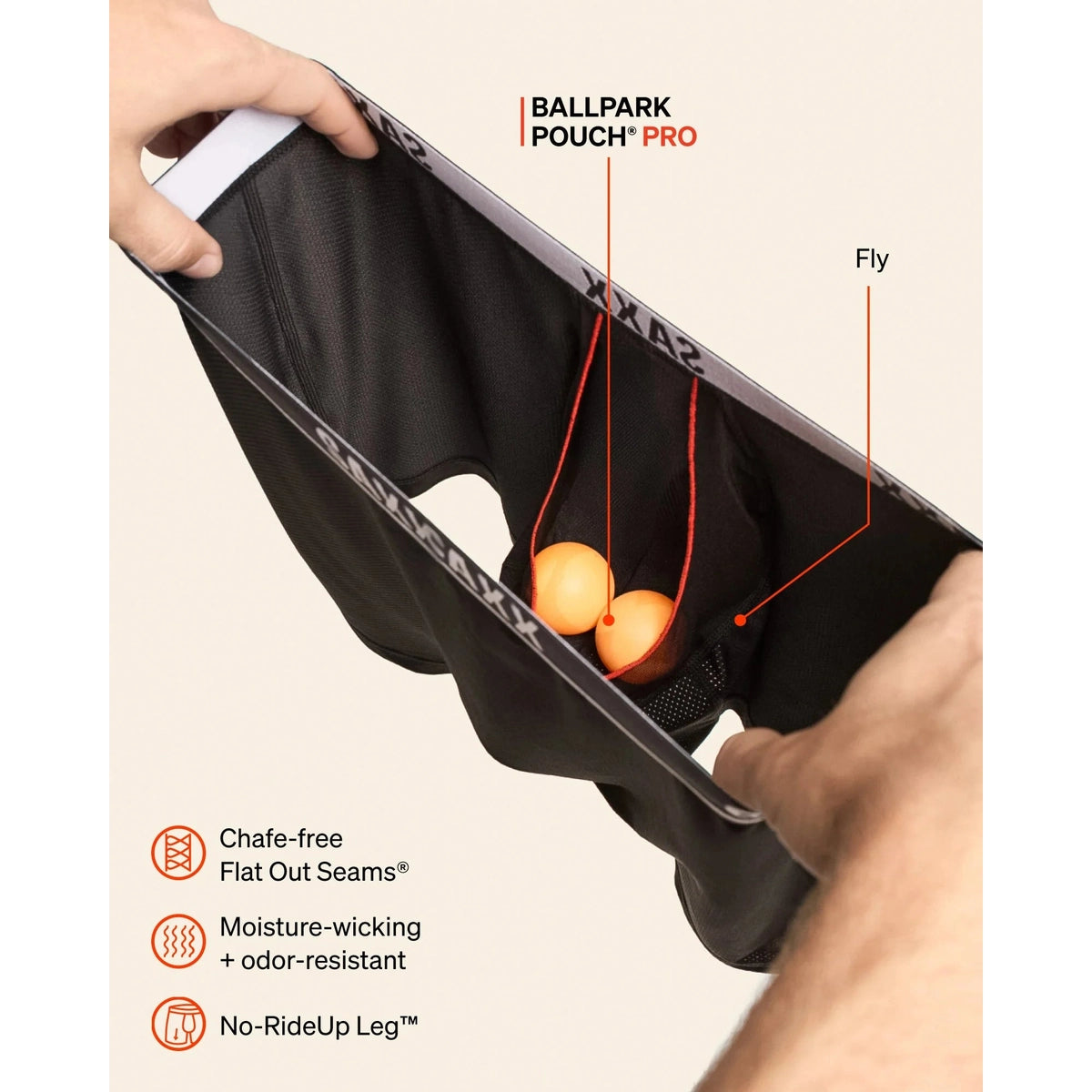Essential Performance Mesh Avec Braguette 3PK-2