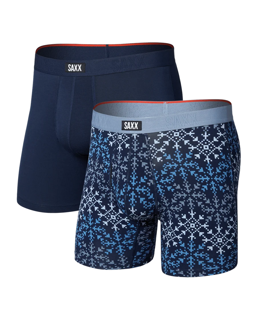 Vibe Xtra BB À Braguette 2PQ-SNW-Flocon Chevron/Maritime-1
