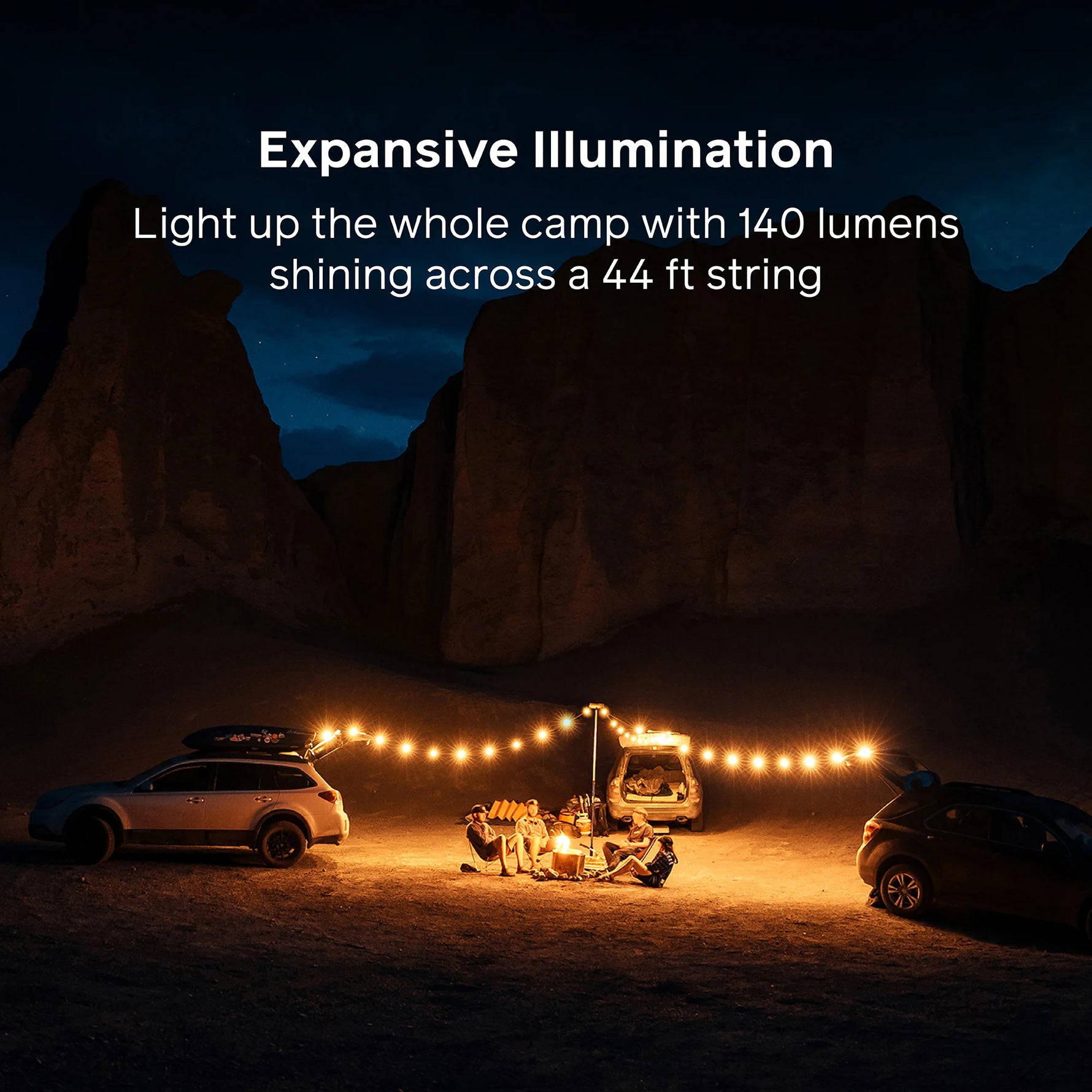Lampe Frontale et Éclairage Solarstring 44