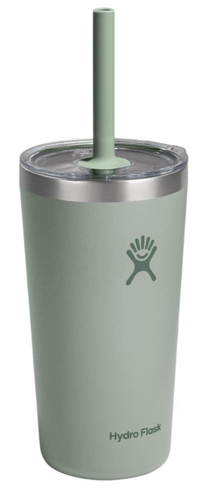 20 OZ ALL Around Tumbler Clear Straw LID-3