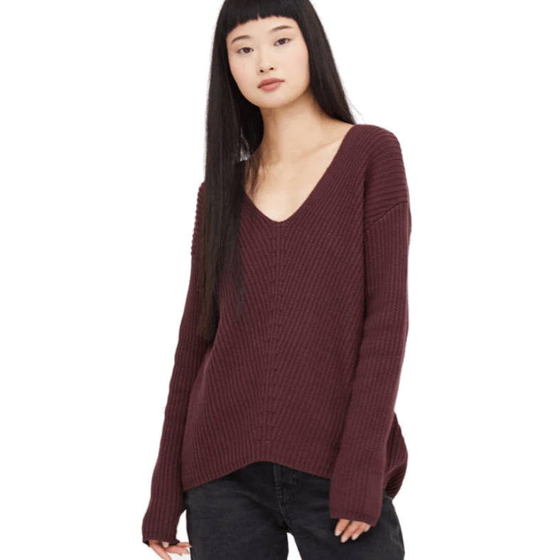 Highline V-Neck-2013-Mulberry-1