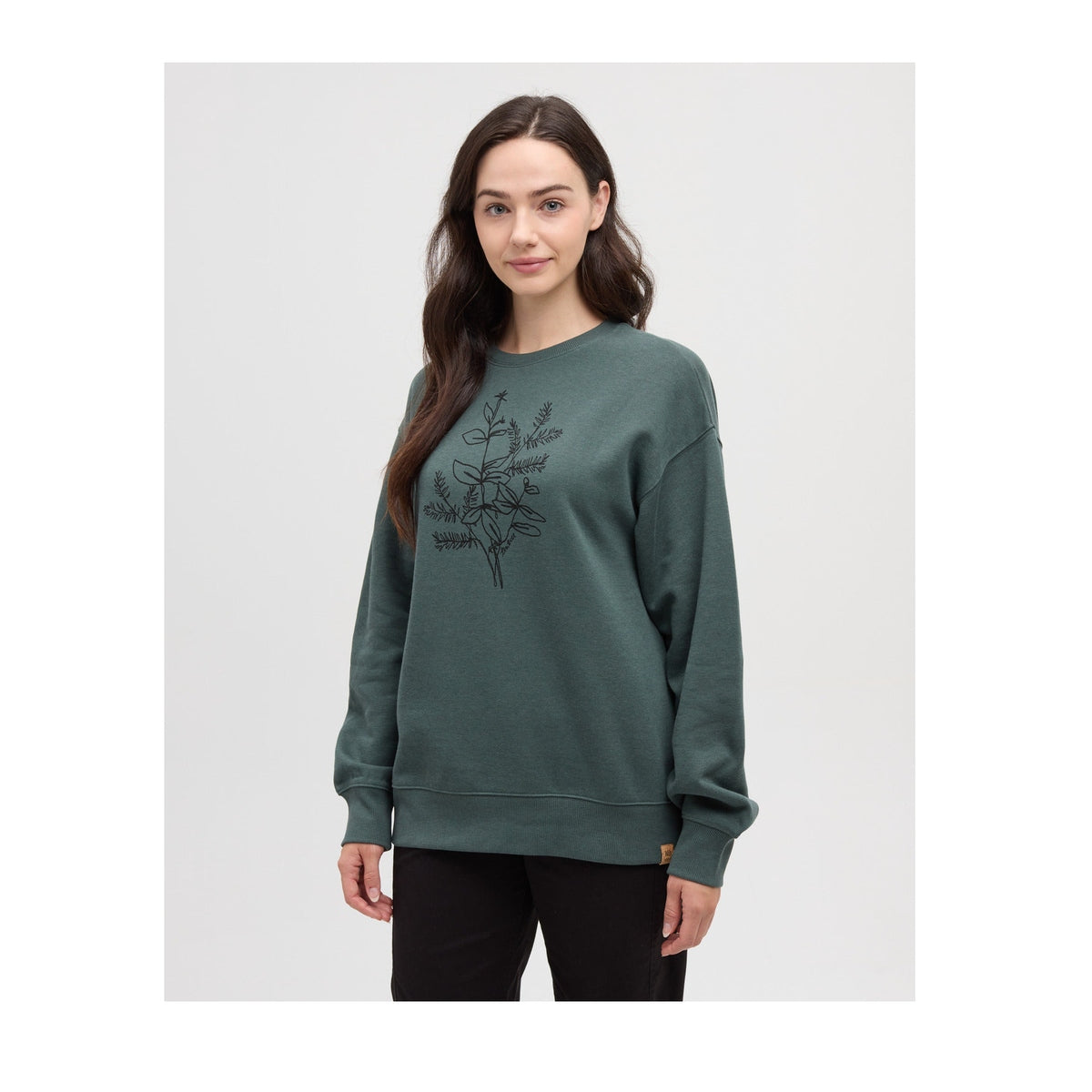 Autumn Flora-6460-Pine Green/Meteorite Black-1