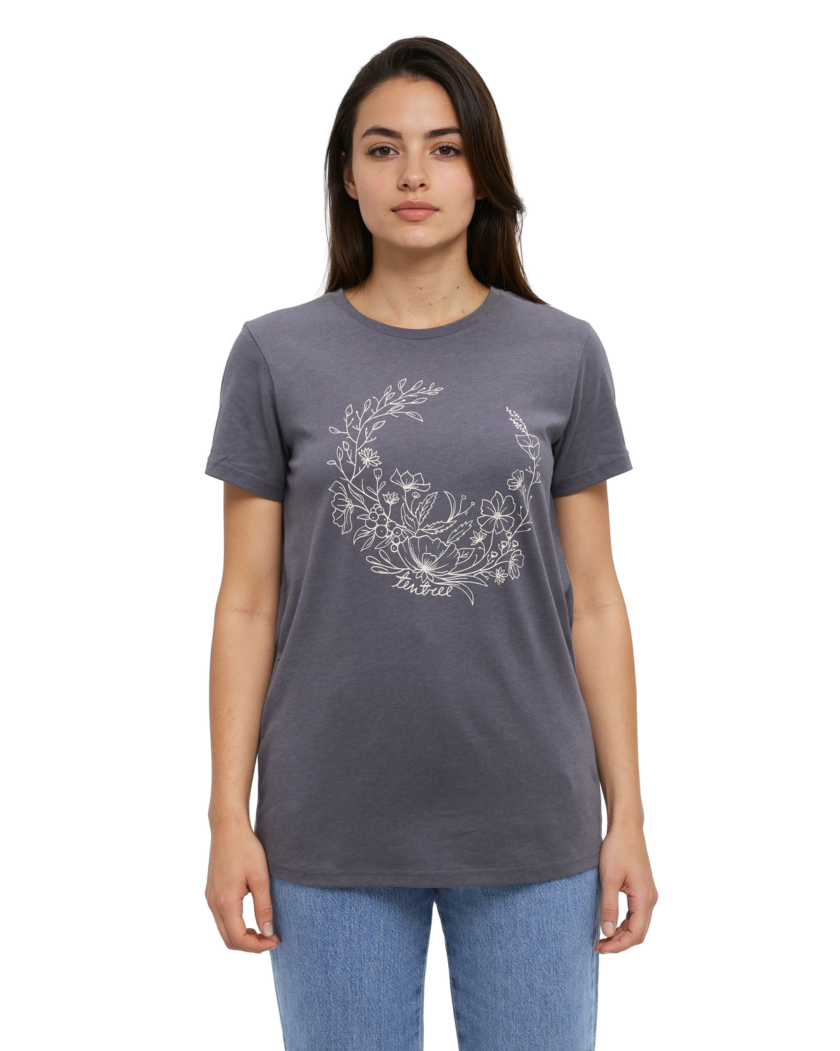 T-Shirt Evergreen Floral Femme