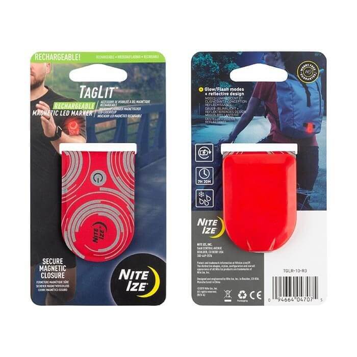 Taglit Rechargable Magnetic LED Marker-10-Rouge-1