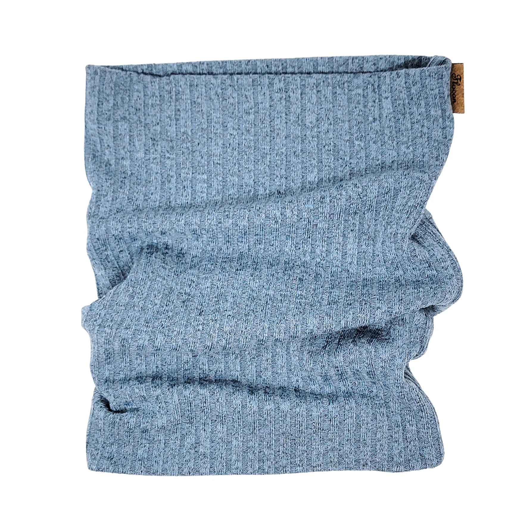 Cache-Cou Mode Tube Jersey Bleu Arctique Adulte