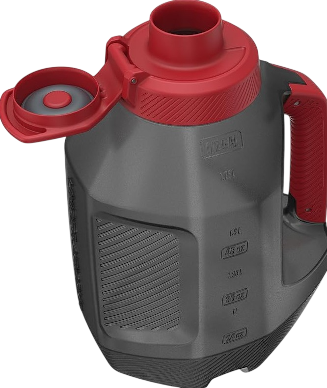 1/2 Gallon Sideline JUG-Clair-Acier-1