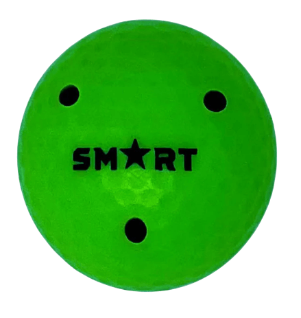 Balle Smart Hockey 3OZ Verte-1