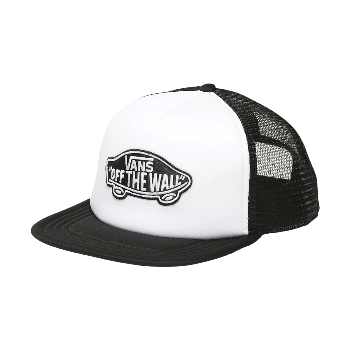 Classic Patch Curved Bill Trucker-Y28-Noir/Blanc-1
