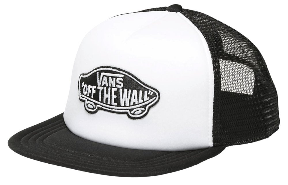 Classic Patch Curved Bill Trucker-Y28-Noir/Blanc-1