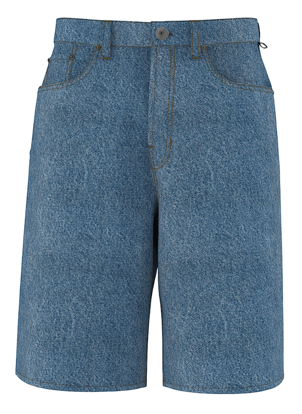 Check-5 Baggy Denim-CDX-Stonewash Blue-1
