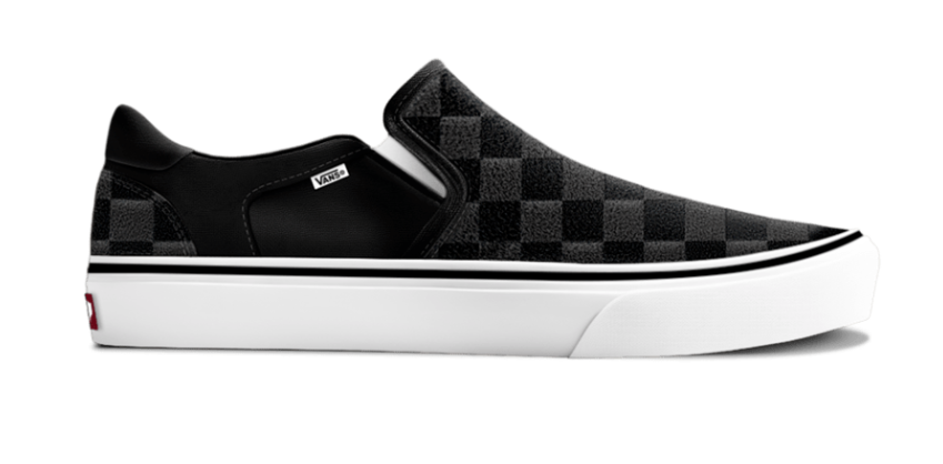 Asher Deluxe-BMA-Embossed Suede Black-1