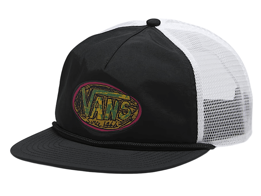 Sixty Sixers Unstructured Trucker-BLK-Black-1