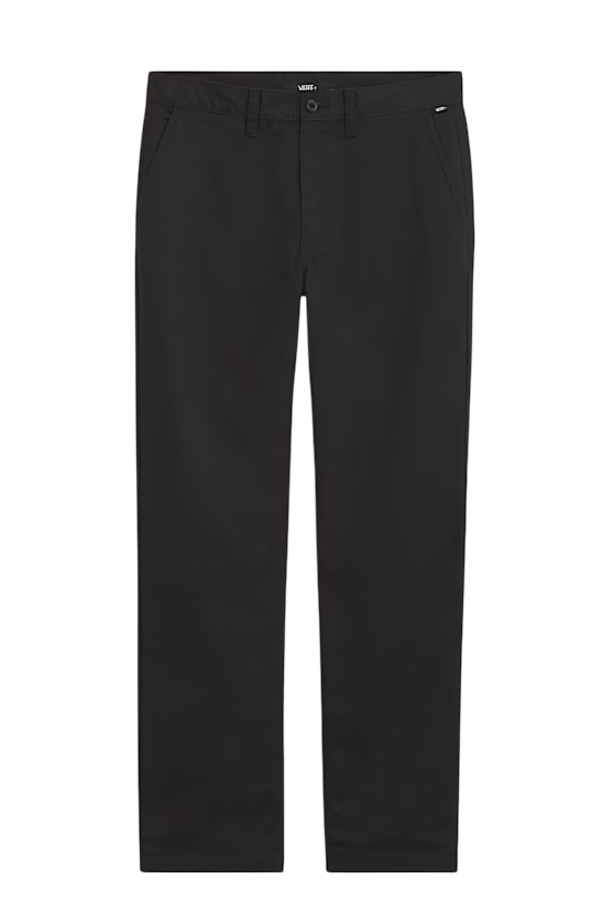 Authentic Chino Straight-BLK-Black-1