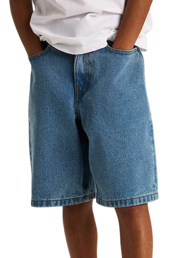 Check-5 Baggy Denim-CDX-Stonewash Blue-1