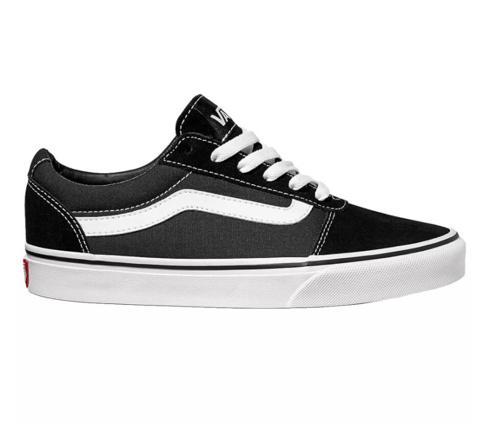 Ward Suede/Canvas-IJU-Black/White-1