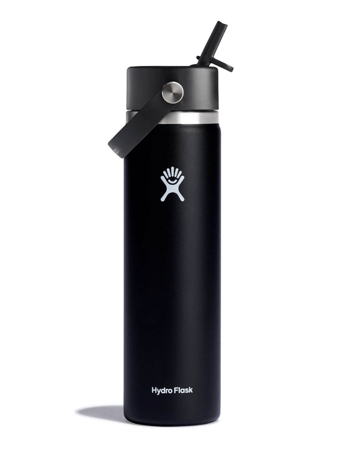 24 OZ Wide Mouth W/Flex Straw CAP-24