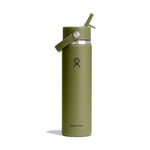24 oz Wide Flex Straw Cap-Palmer Green-1