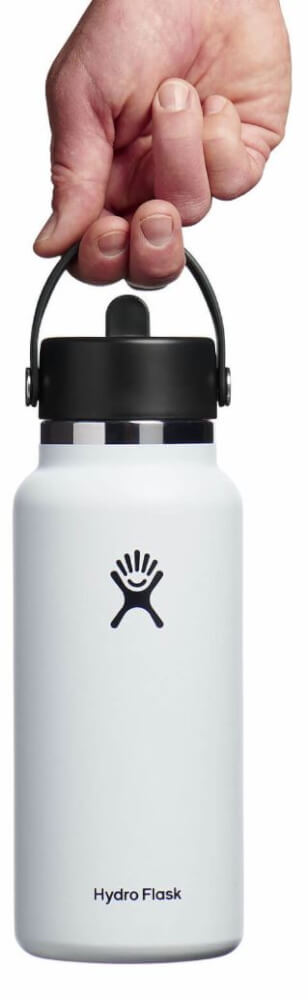 32 OZ Wide Mouth W/Flex Straw CAP-19
