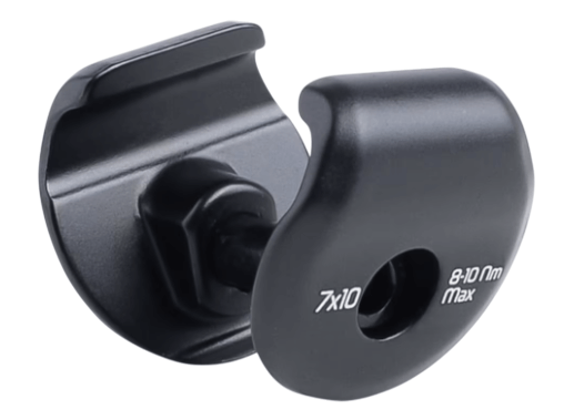 2-Bolt Seatpost Saddle Clamp Ears 7x10mm-Noir-1