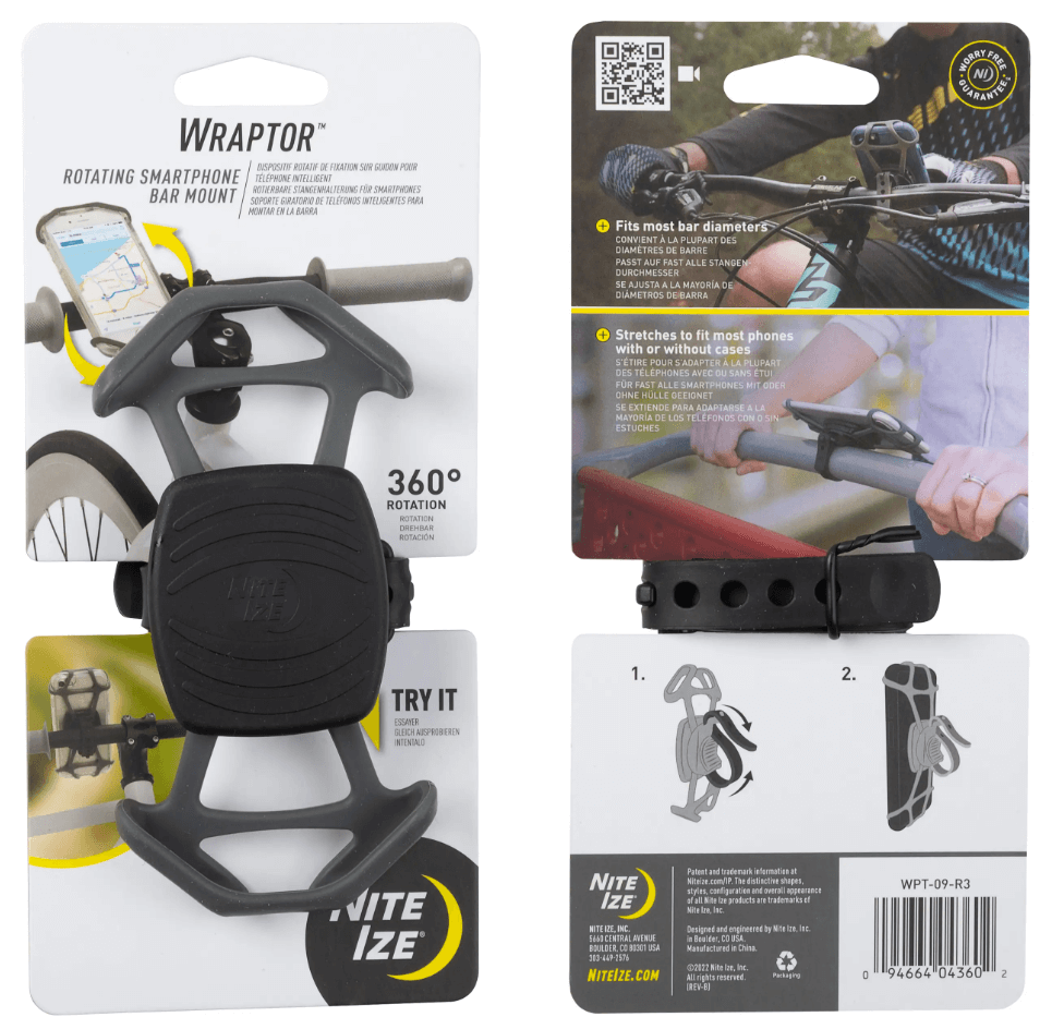 Wraptor Rotating Smartphone BAR Mount-14