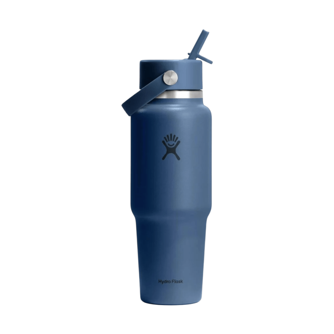 32 OZ Wide Flex Straw Travel Bottle-384-Harbor Blue-1