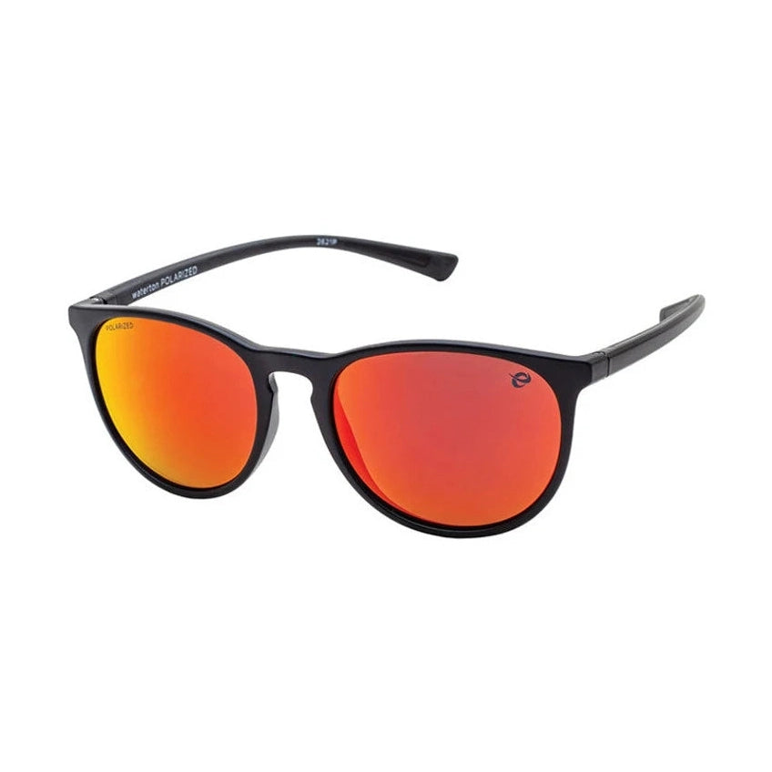 Waterton-Matte Black/RED Revo-1