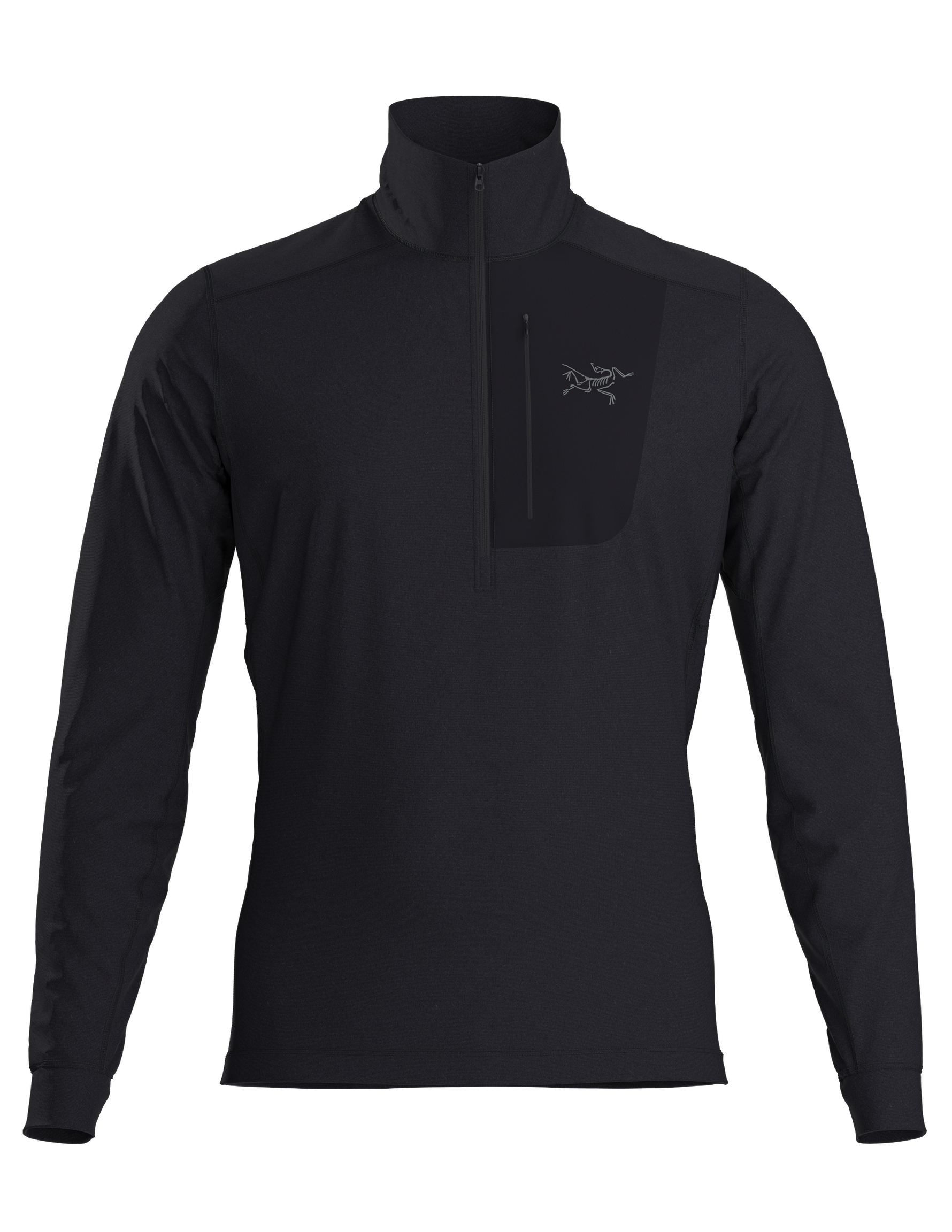 Haut Couche de Base Demi ZIP Rho LT Homme