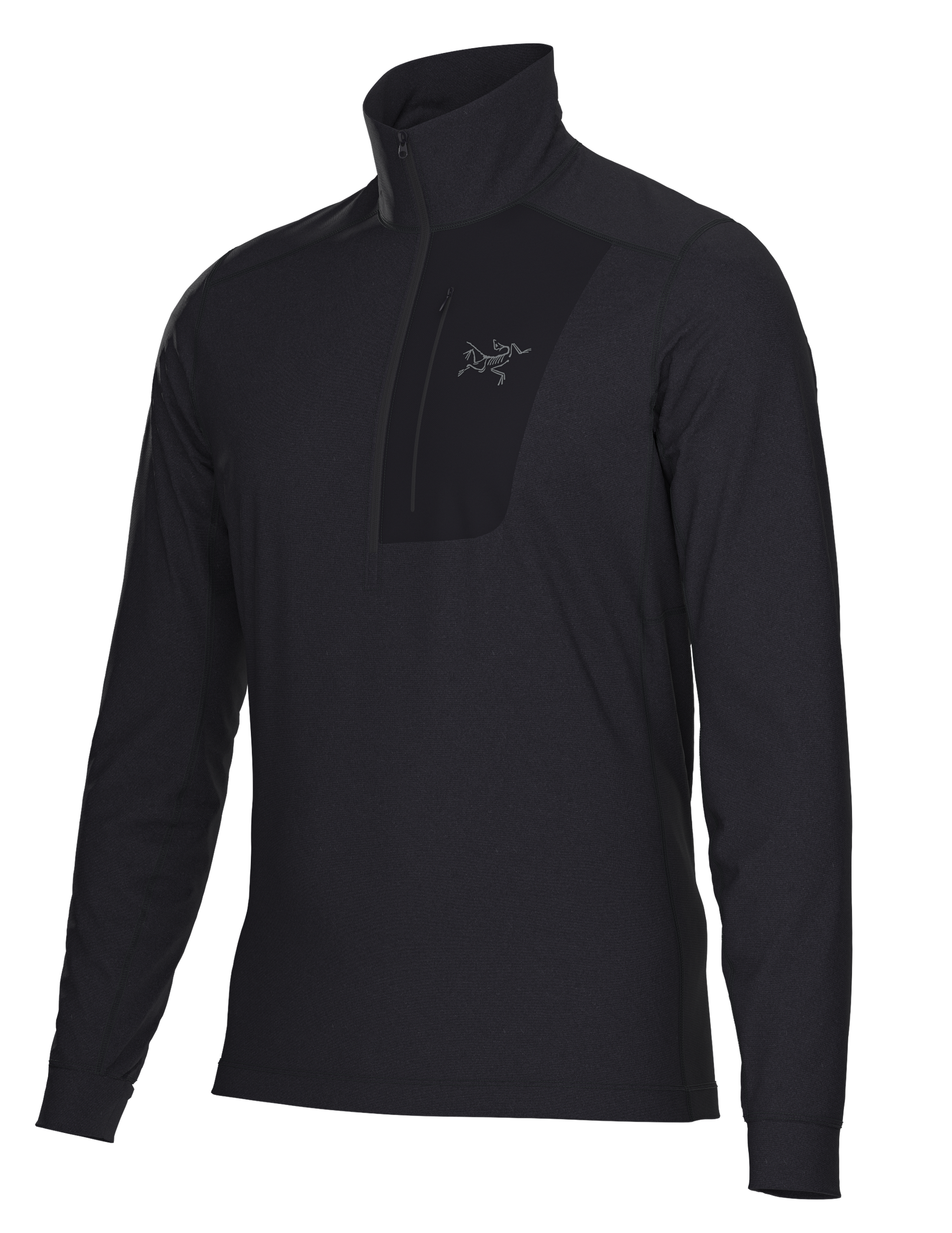 Haut Couche de Base Demi ZIP Rho LT Homme