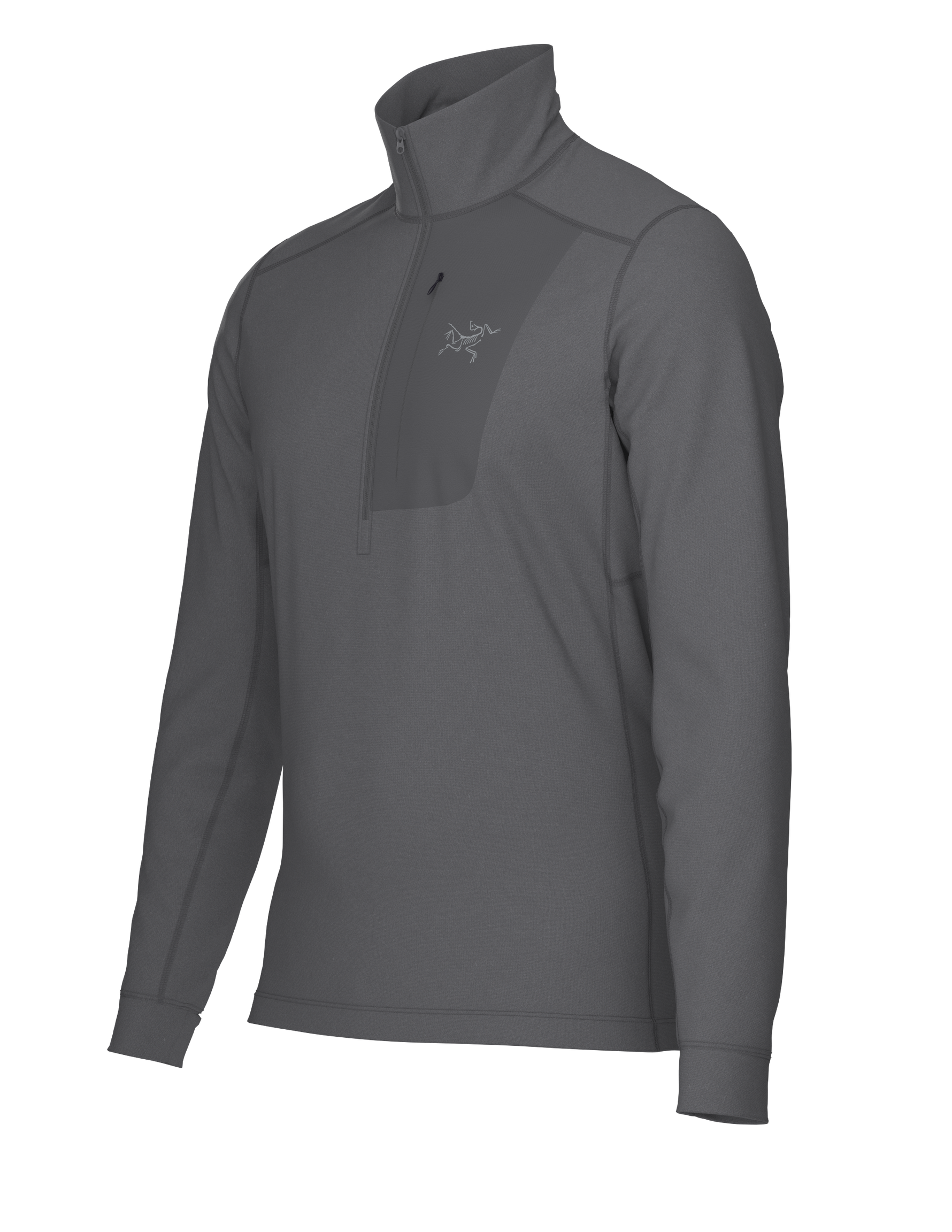 Haut Couche de Base Demi ZIP Rho LT Homme