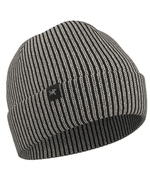 Ribbed Toque-21941-BLK/Arctic SIL-1