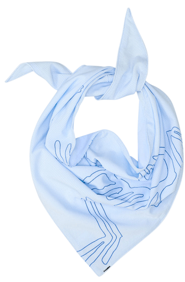 Sinsolo Bandana-Alpine Blue-1