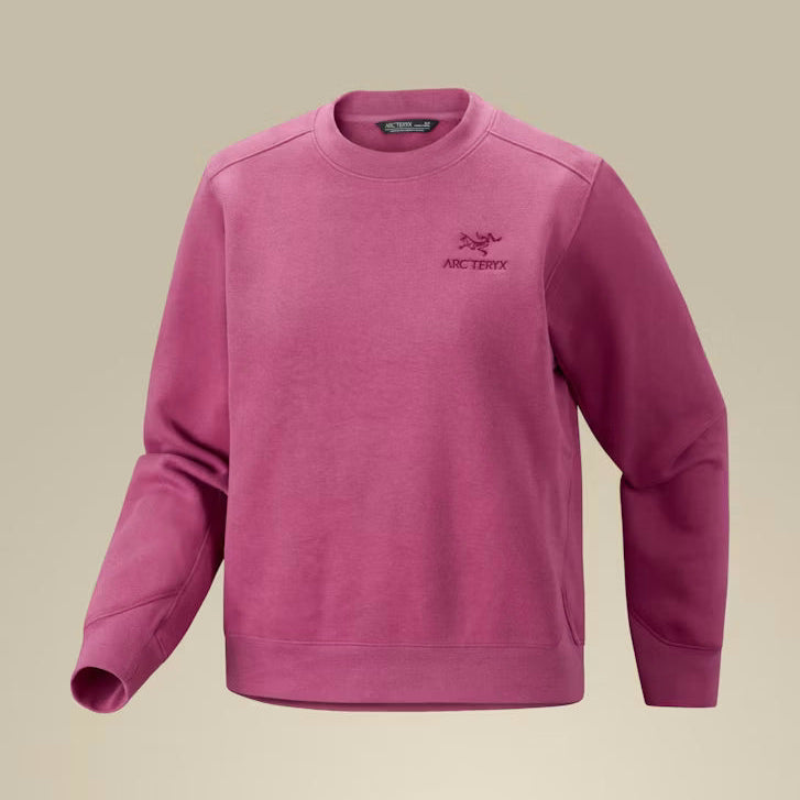 Emblem Fleece Crew-Lt Renegade-1