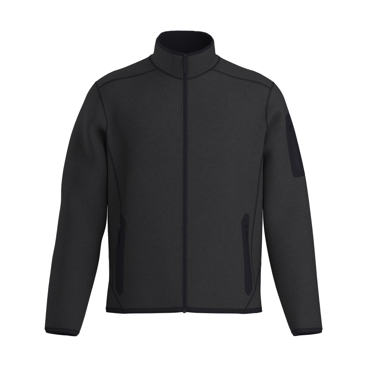 Chandail Polaire Plein ZIP Covert HOMME